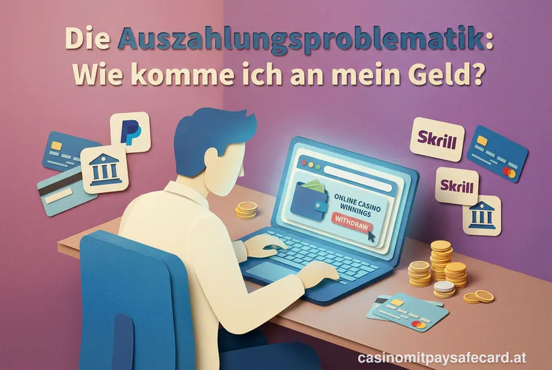 Die Auszahlungsproblematik: Wie komme ich an mein Geld?
